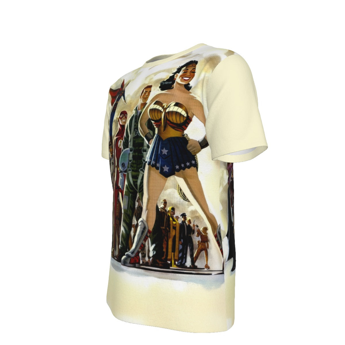 DC UNIVERSE All Over Print Shirt &amp; Tank Top -DARWYN COOKE