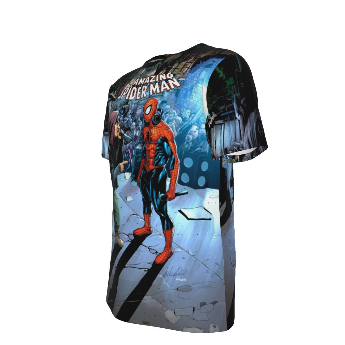 AMAZING SPIDERMAN 1 OVER PRINT SHIRT AND TANK TOP - EMINEM