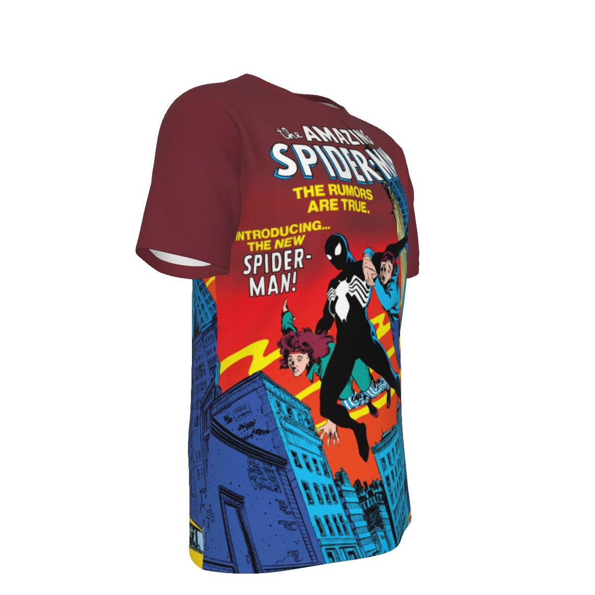 SPIDERMAN 252 All Over Print Shirt & Tank Top - FIRST BLACK COSTUME