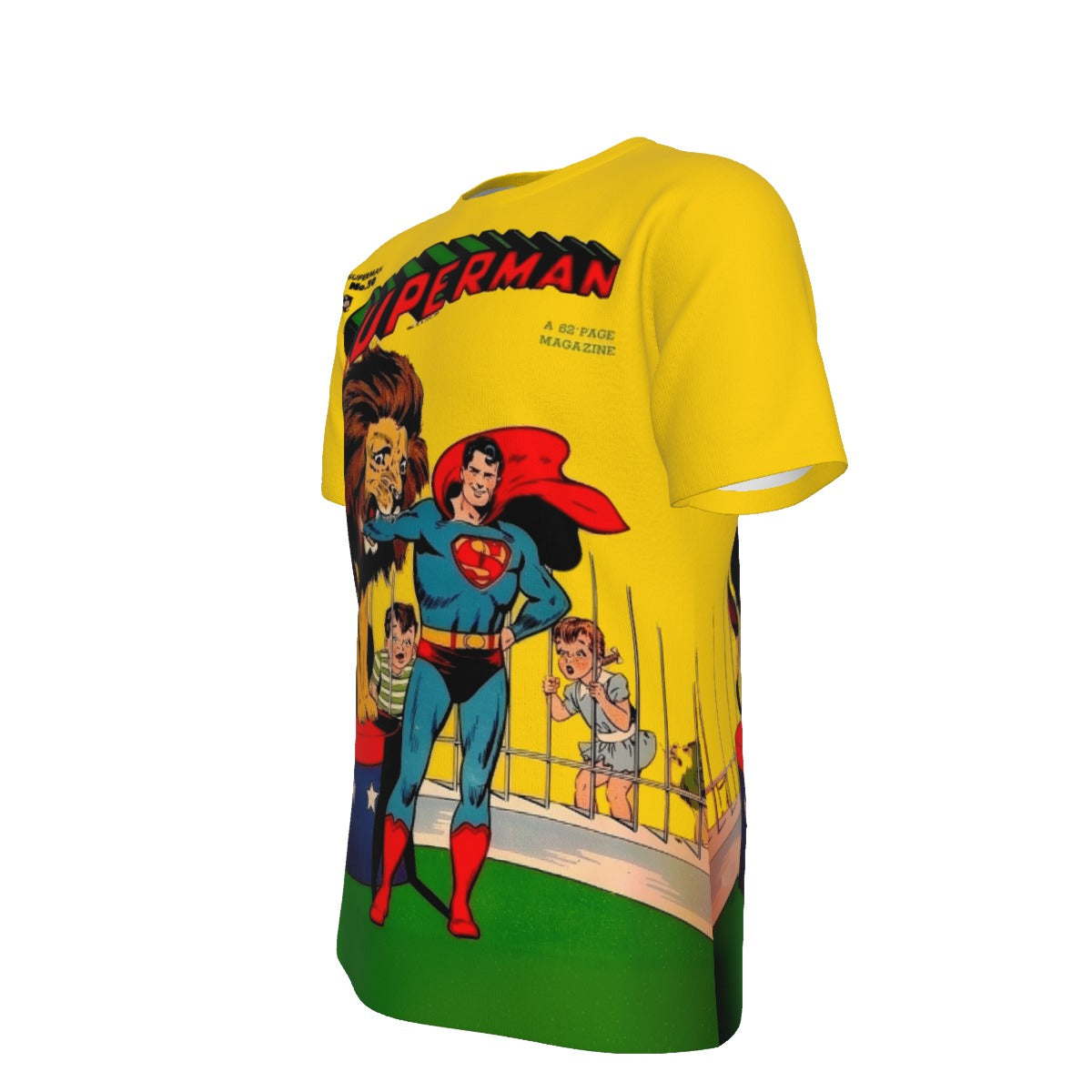 SUPERMAN 50 ALL OVER PRINT SHIRT AND TANK TOP