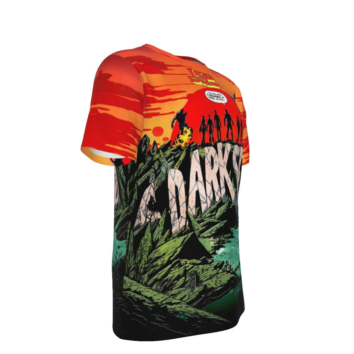 LEGION OF SUPERHEROES 294 SPLASH  All Over Print Shirt & Tank Top -THE GREAT DARKNESS SAGA (Copy)