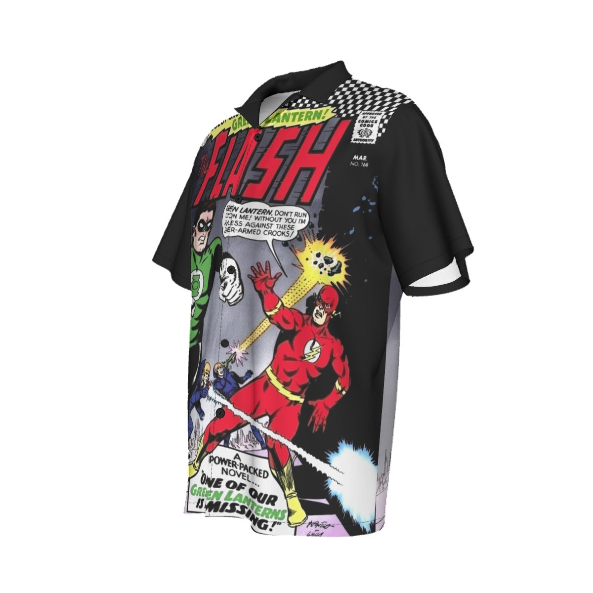 FLASH 168 ALL OVER PRINT SHIRT AND TANK TOP