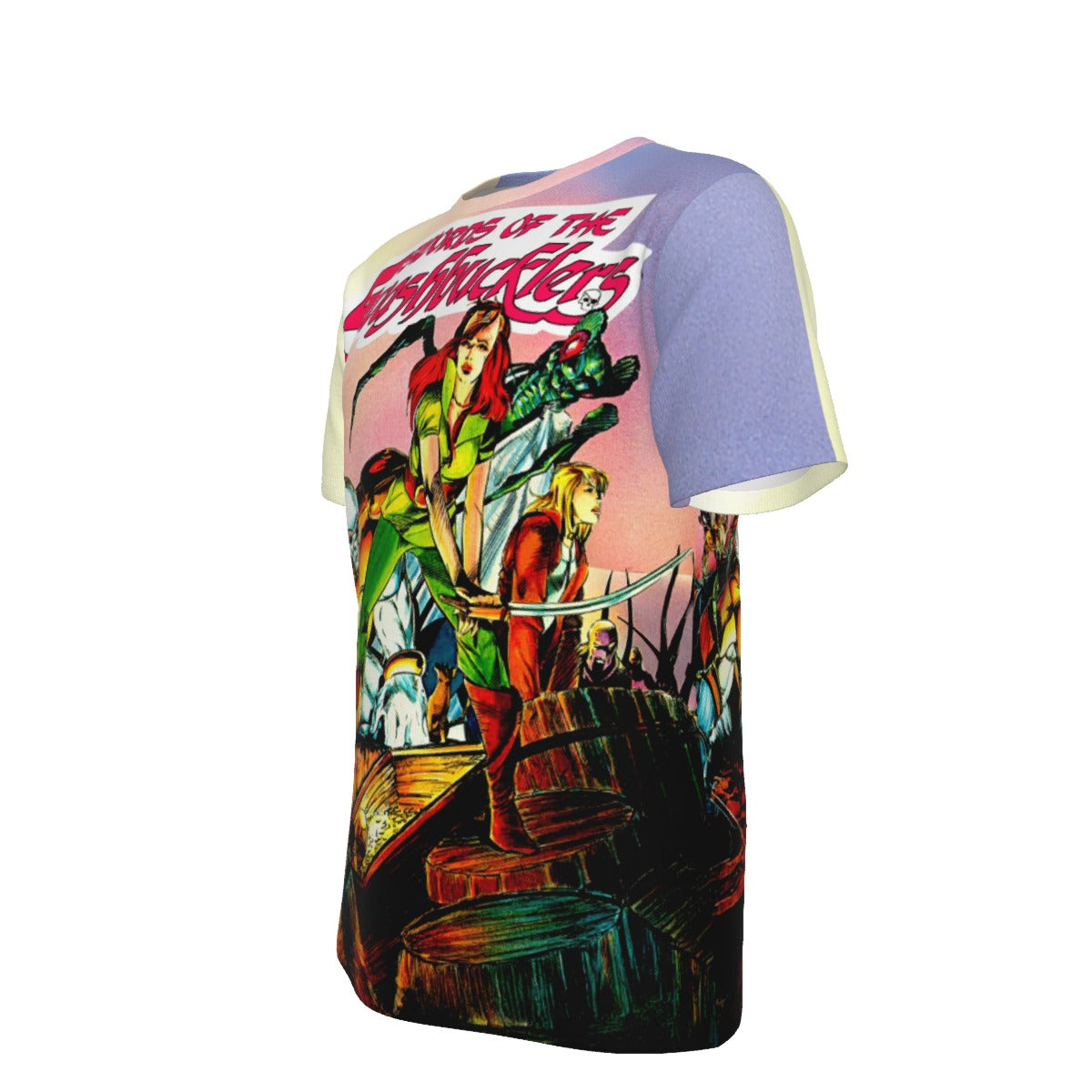 SWORDS OF THE SWASHBUCKLERS ALL OVER PRINT SHIRT AND TANK TOP