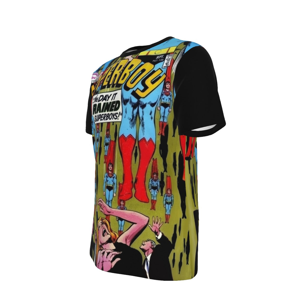 SUPERBOY 159 PIN UP OVER PRINT SHIRT AND TANK TOP