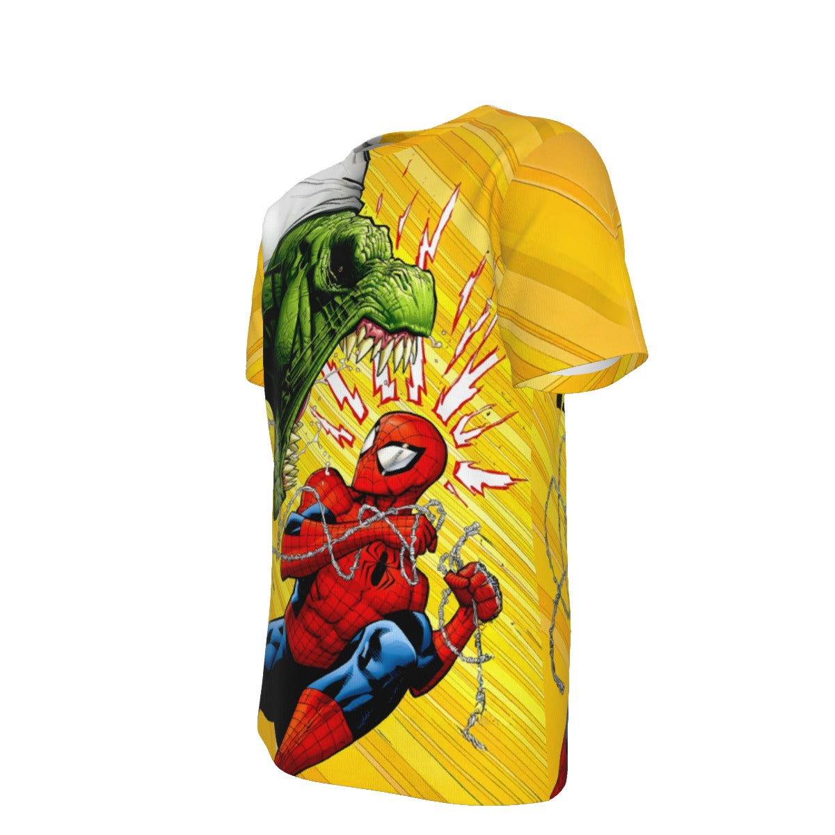 LIZARD VS SPIDERMAN PIN UP ALL OVER PRINT SHIRT AND TANK TOP