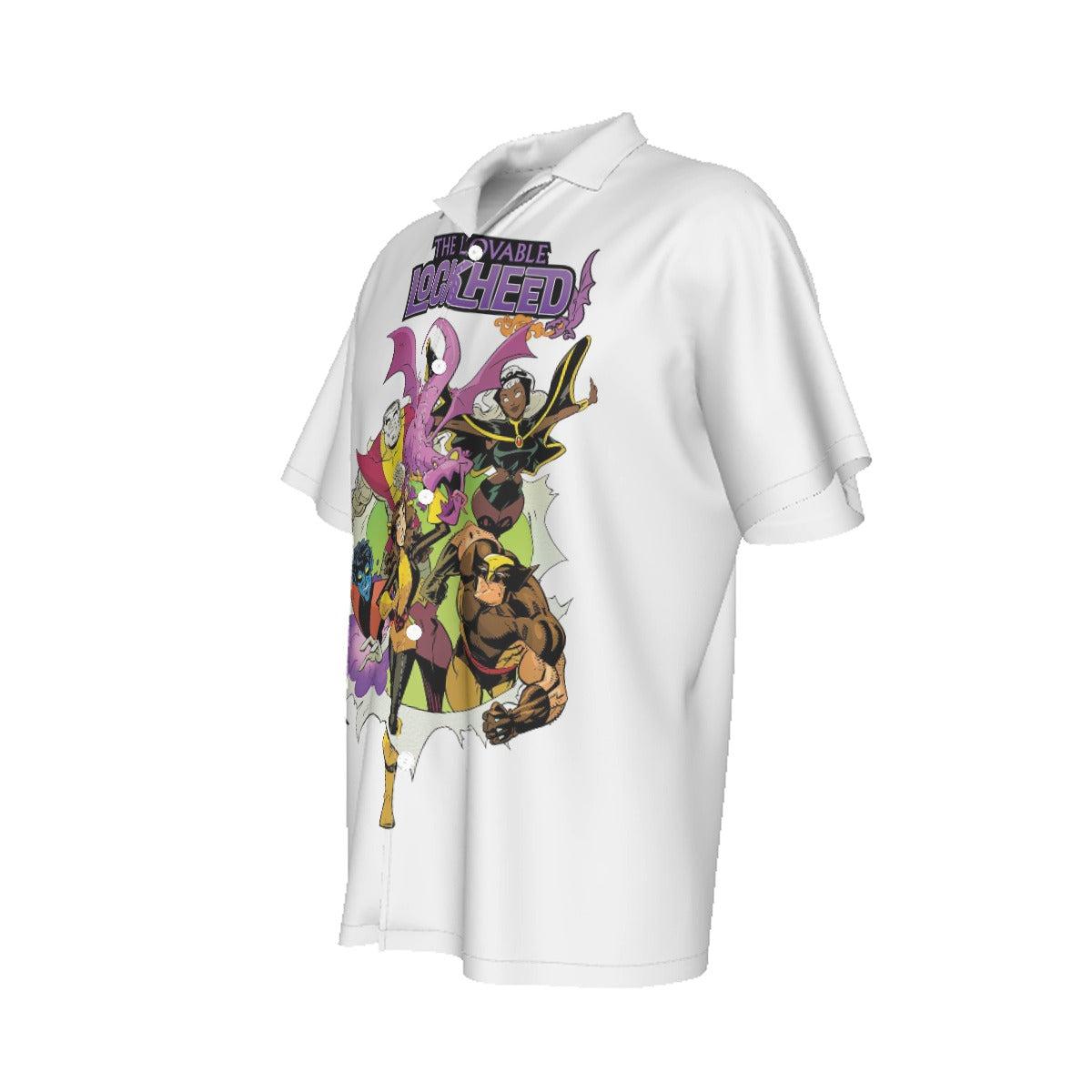 LOVABLE LOCKHEED OVER PRINT SHIRT AND TANK TOP -BOB LAYTON ART