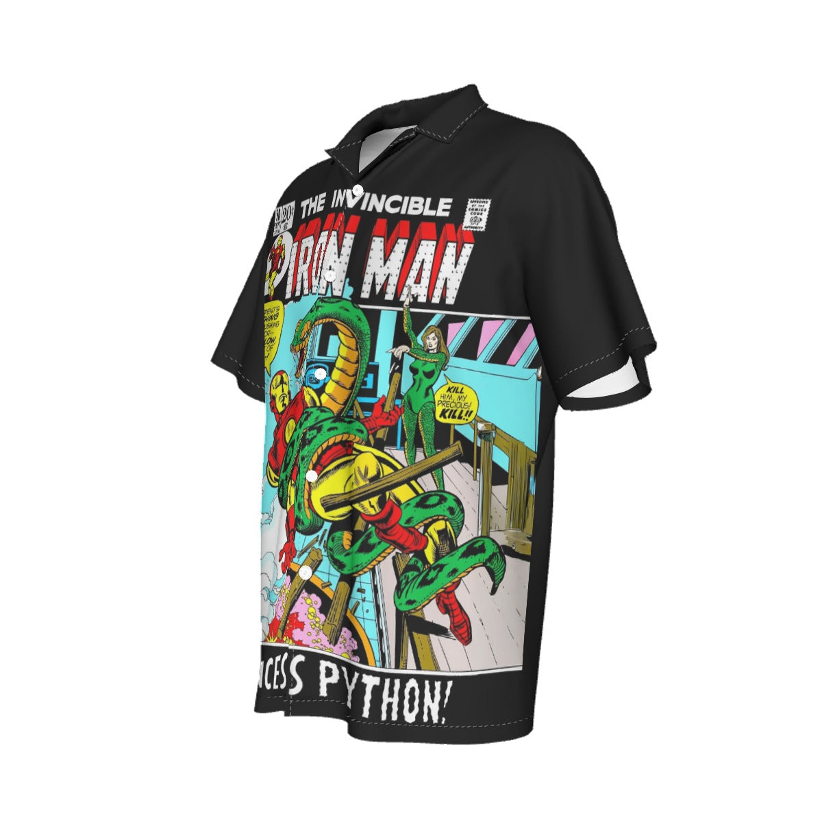 IRON MAN 50  ALL OVER PRINT SHIRT AND TANK TOP