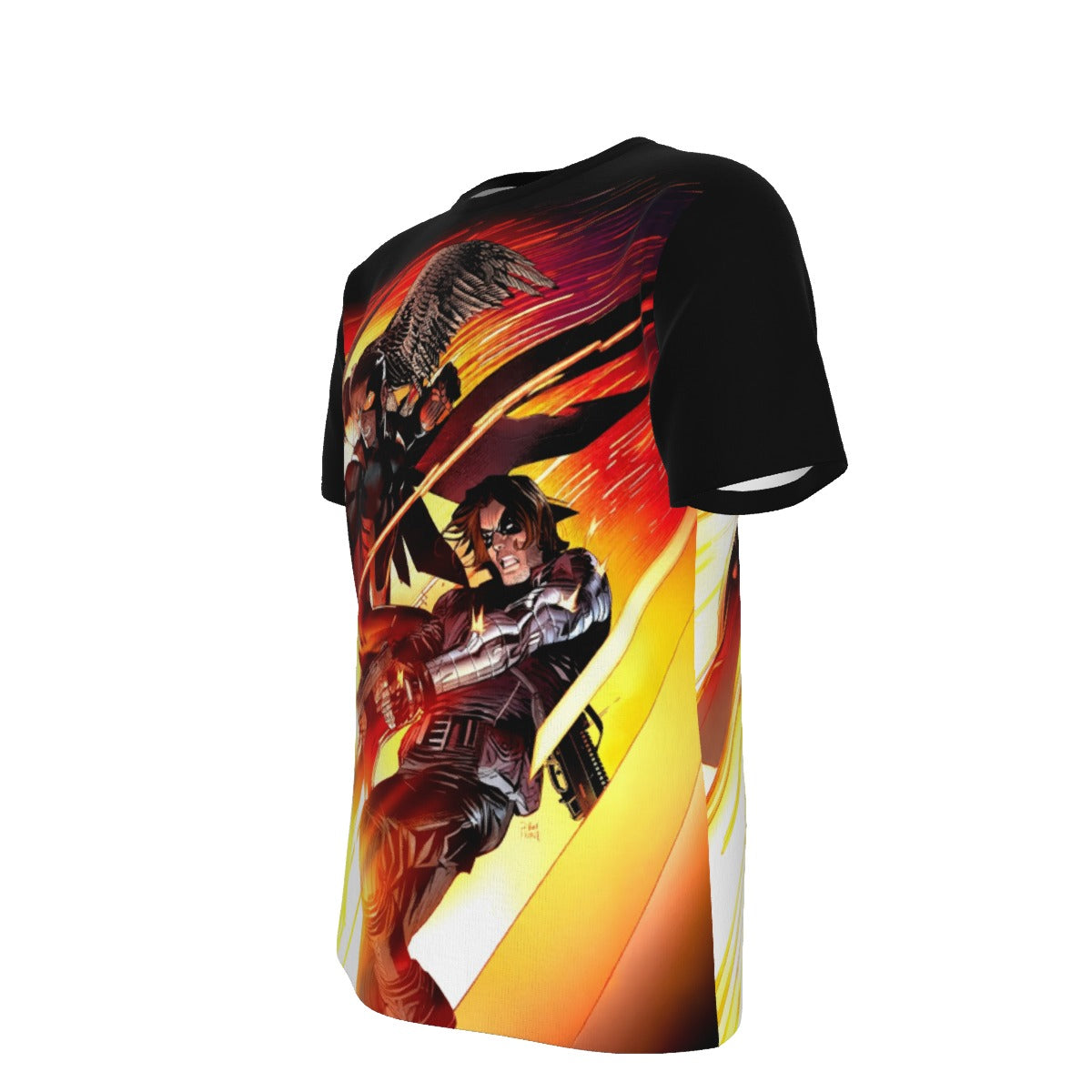 FALCON WINTER SOLDIER 1 OVER PRINT SHIRT AND TANK TOP