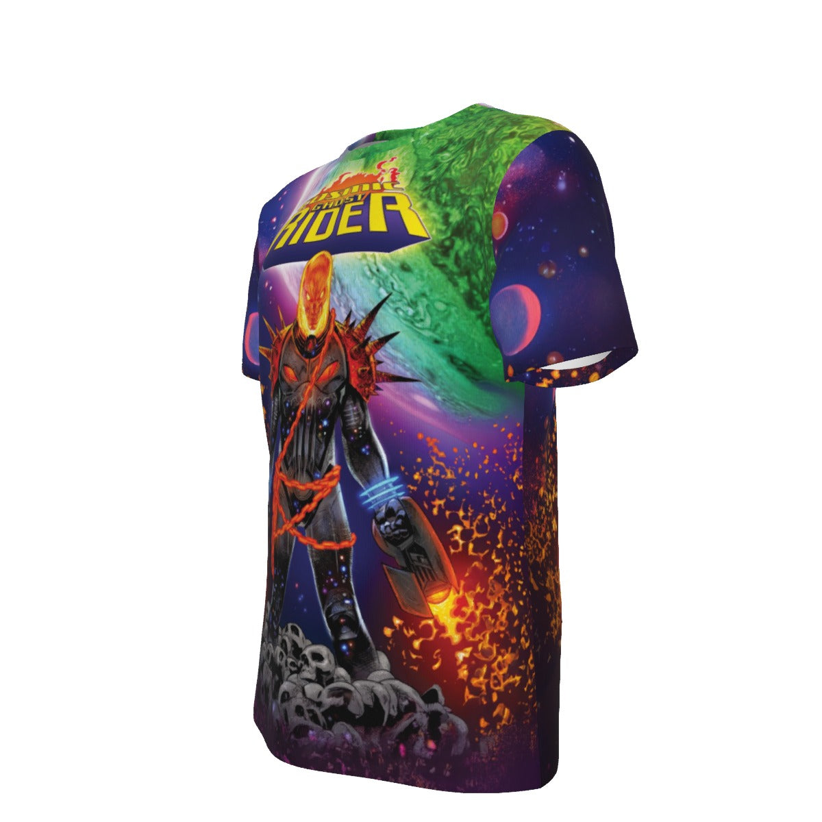 COSMIC GHOST RIDER UP ALL OVER PRINT SHIRT AND TANK TOP