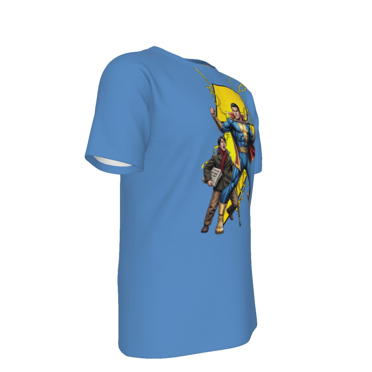 CAPTAIN MARVEL JR GO All Over Print Shirt & Tank Top - ORIGINAL ART BY EKA