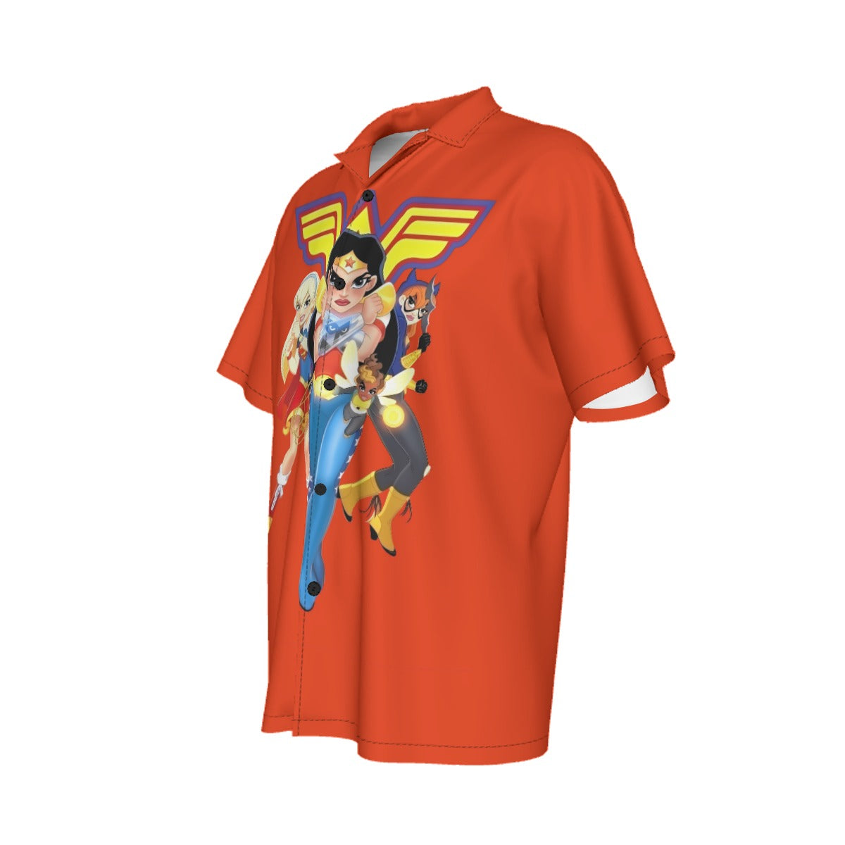 DC SUPERHERO GIRLS 1 ALL OVER PRINT SHIRT AND TANK TOP- WONDER WOMAN