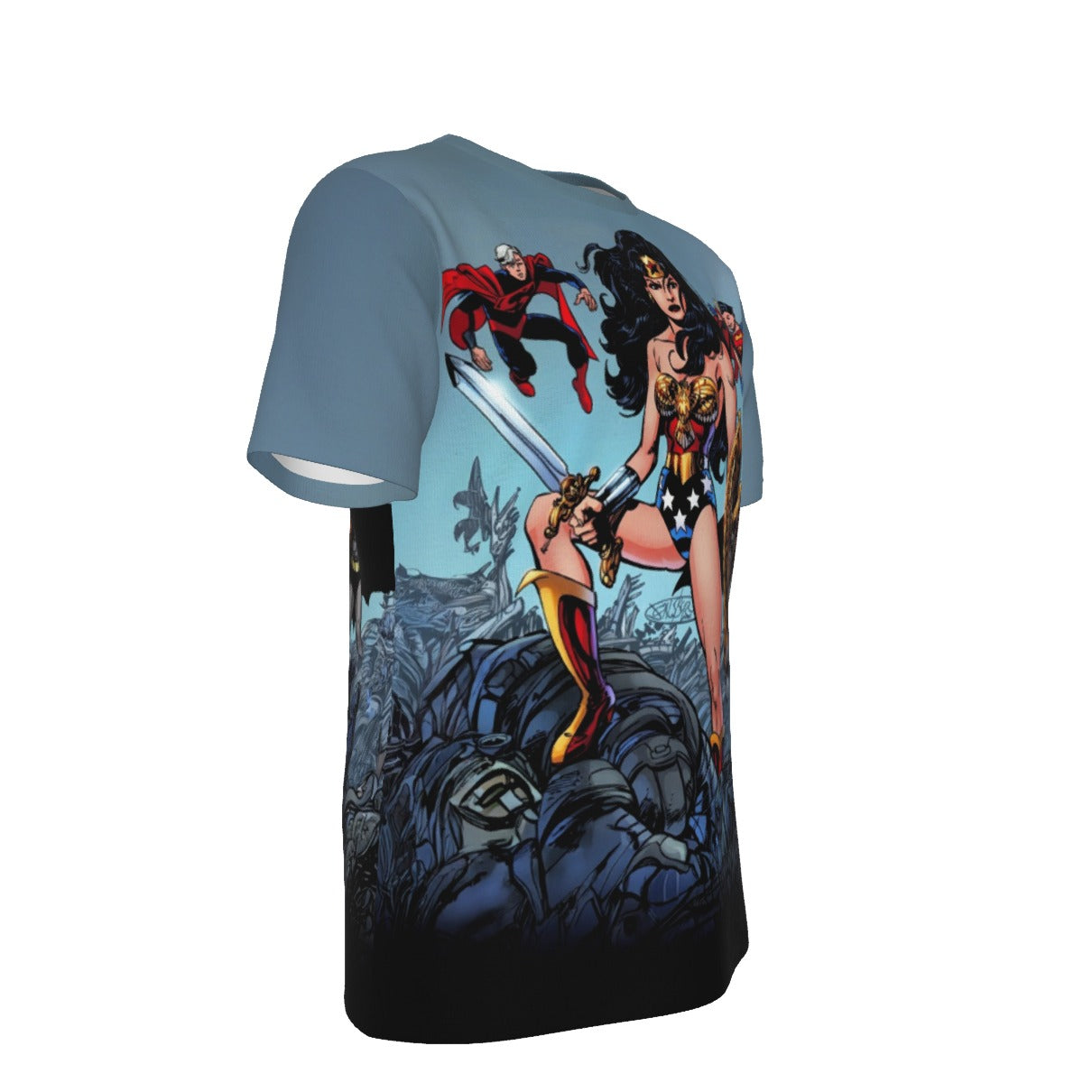 GENERATIONS 3 WONDER WOMAN All Over Print Shirt & Tank Top - JOHN BYRNE ART
