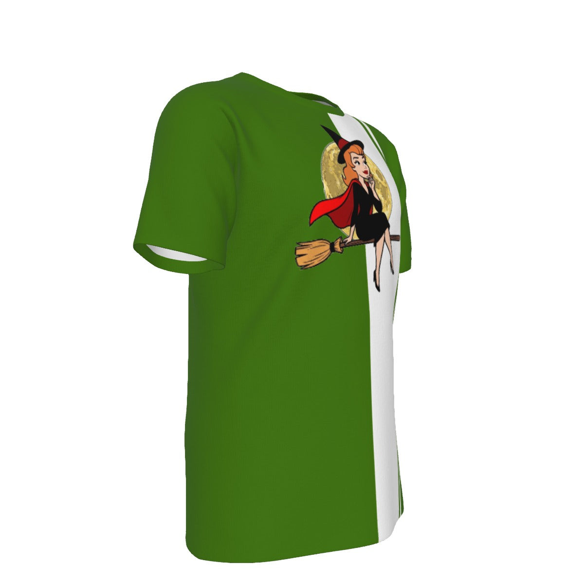 BEWITCHED BROOM RIDE All Over Print Shirt & Tank Top- ORIGINAL ART BY EKA
