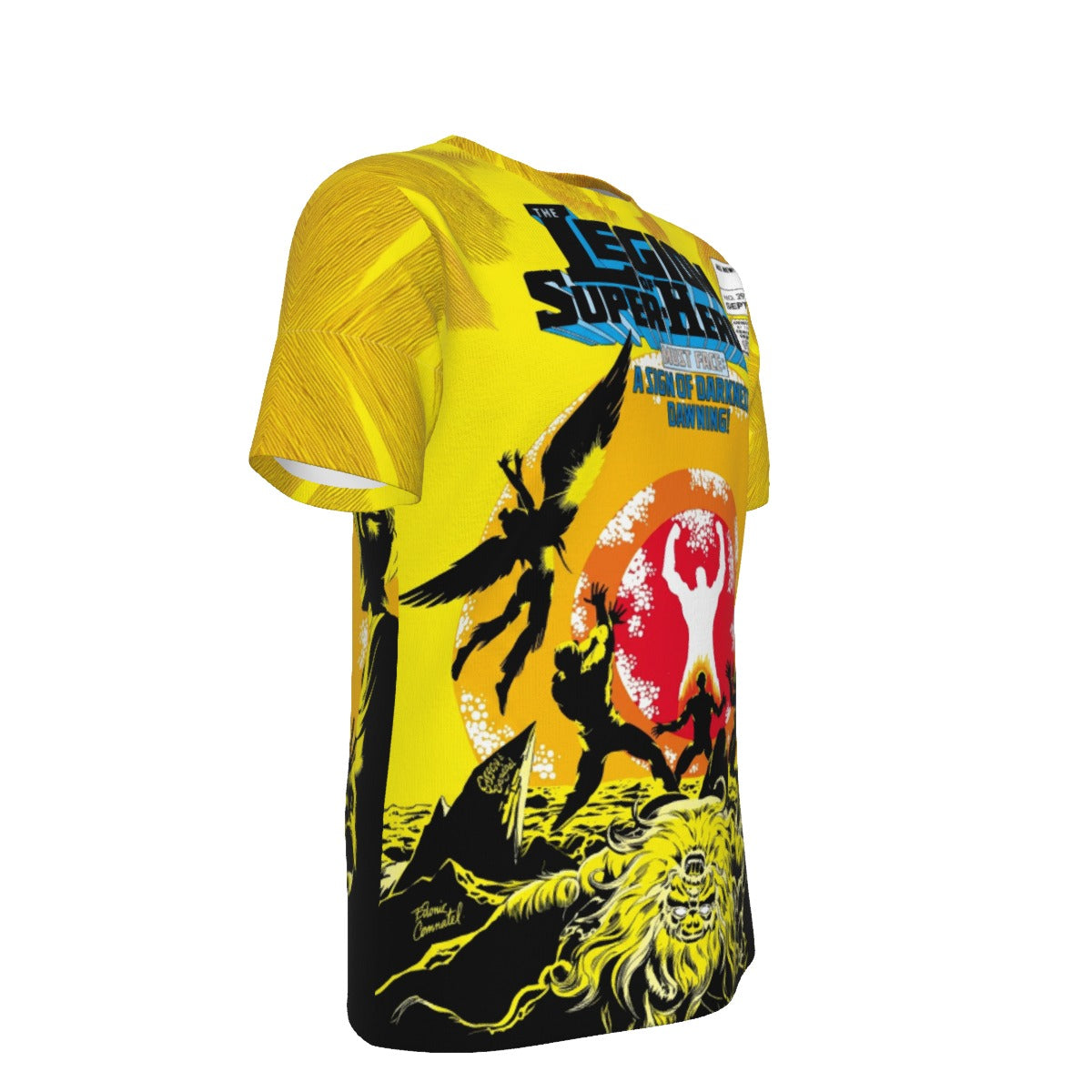 LEGION OF SUPERHEROES 291  All Over Print Shirt & Tank Top -THE GREAT DARKNESS SAGA