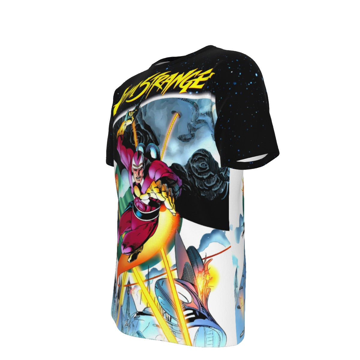 ADAM STRANGE TPB ALL OVER PRINT SHIRT AND TANK TOP