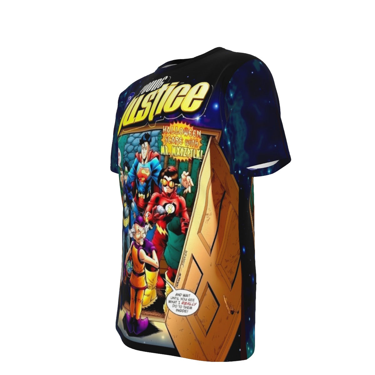 YOUNG JUSTICE 3 ALL OVER PRINT SHIRT AND TANK TOP - NAUCK ART