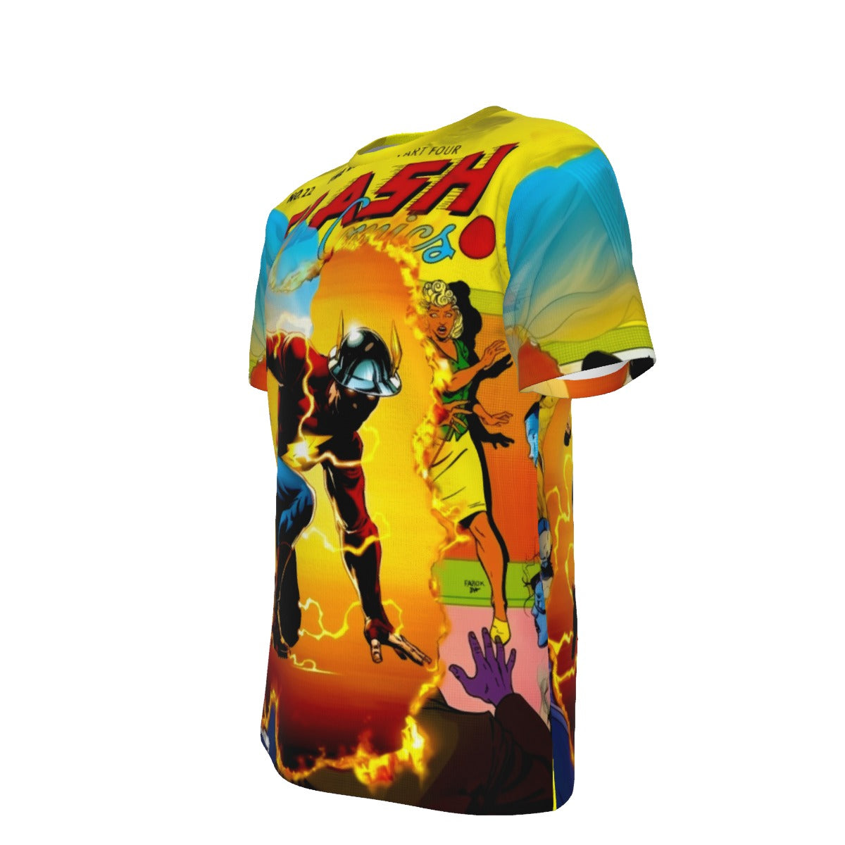 FLASH 22 V5  ALL OVER PRINT SHIRT AND TANK TOP - JAY GARRICK