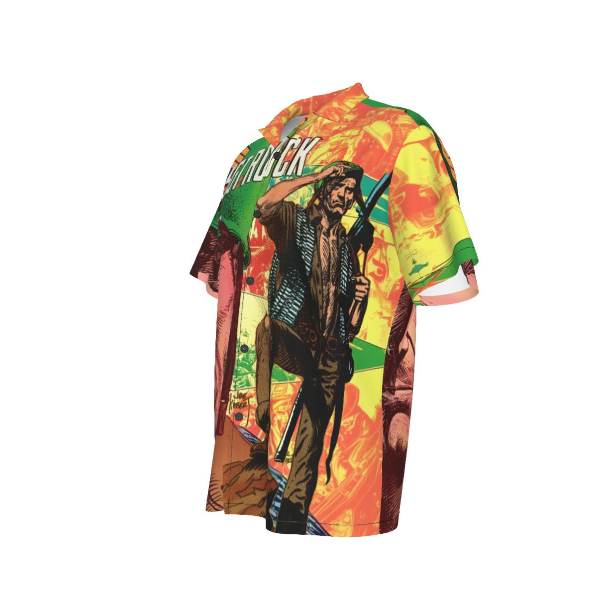 SGT ROCK TRIBUTE SHIRT ALL OVER PRINT SHIRT AND TANK TOP
