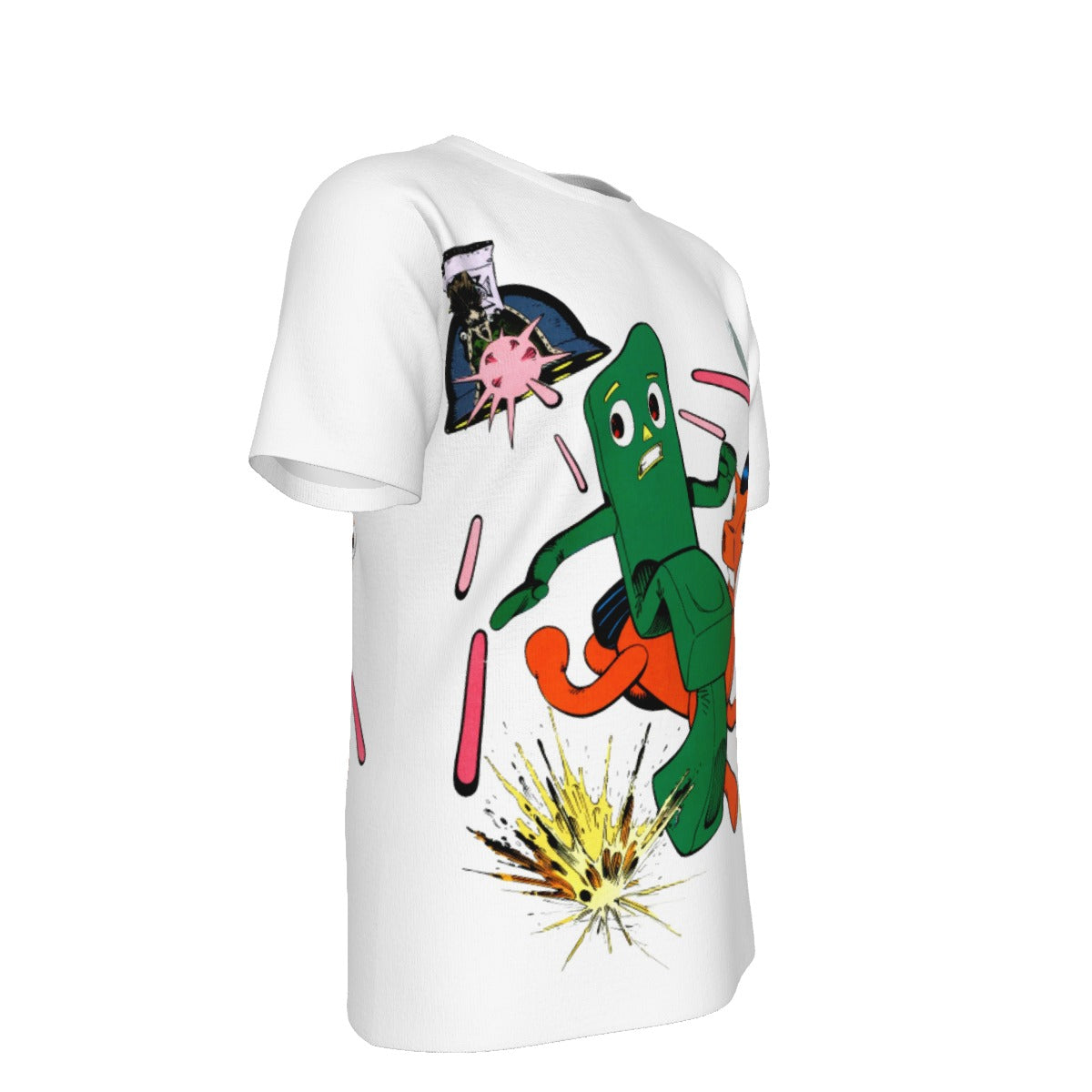GUMBY AND POKEY SUMMER FUN All Over Print Shirt & Tank Top - ARTHUR ADAMS ART