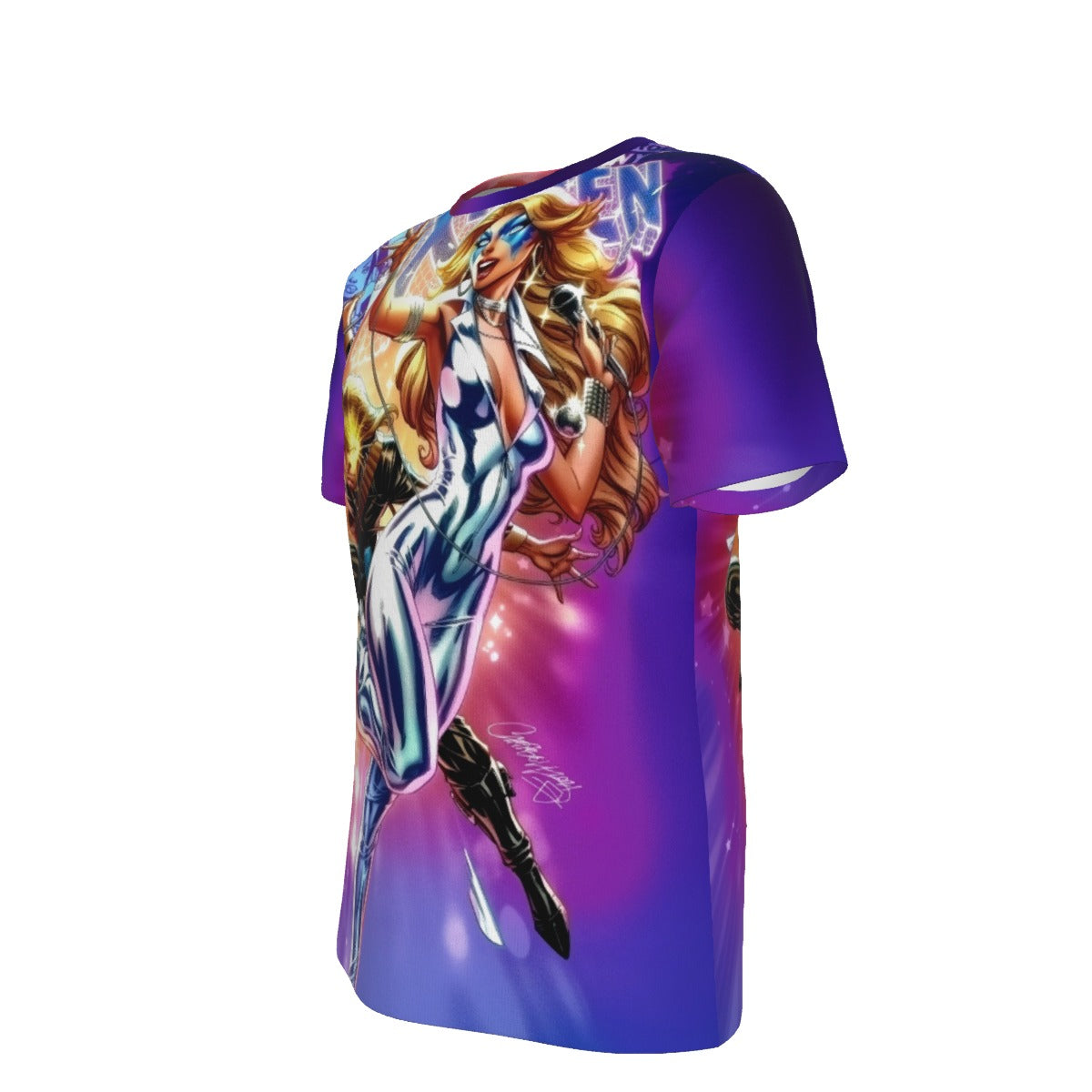 DAZZLER LONGSHOT All Over Print Shirt & Tank Top - ARTHUR ADAMS ART - REFRESH
