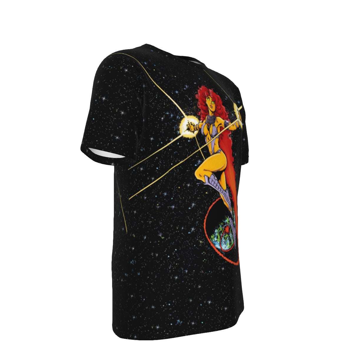 STARFIRE PIN UP All Over Print Shirt & Tank Top-GEORGE PEREZ ART