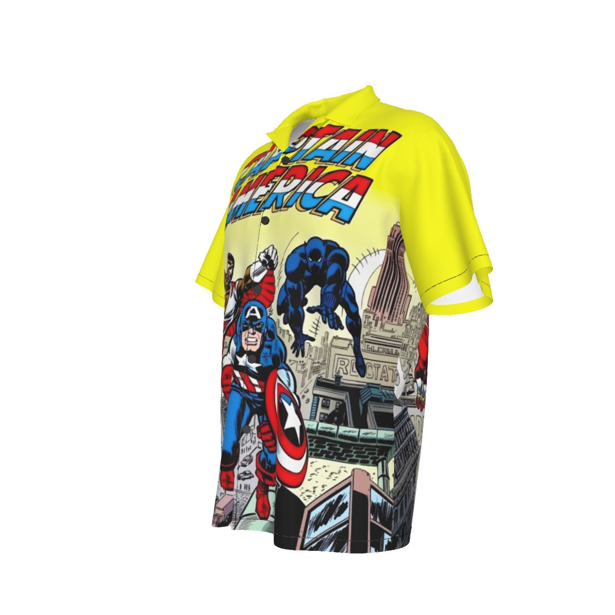 CAPTAIN AMERICA FALCON COLLECTION  ALL OVER PRINT SHIRT AND TANK TOP