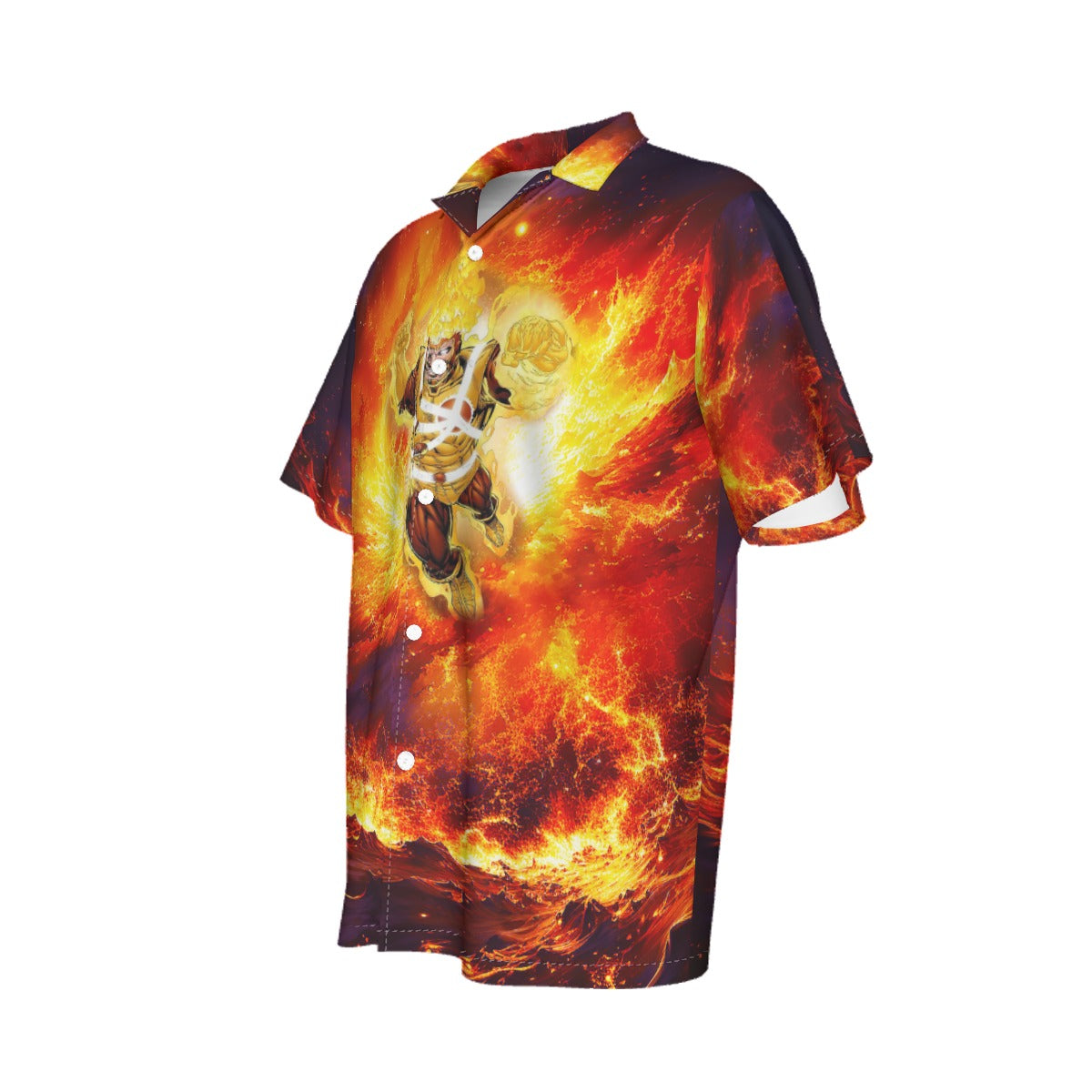 FIRESTORM BURST OVER PRINT SHIRT AND TANK TOP - REFRESH