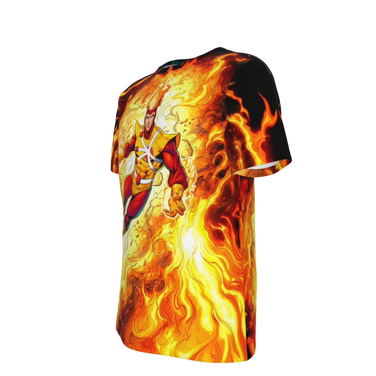 FIRESTORM READY OVER PRINT SHIRT AND TANK TOP - ORIGINAL ART