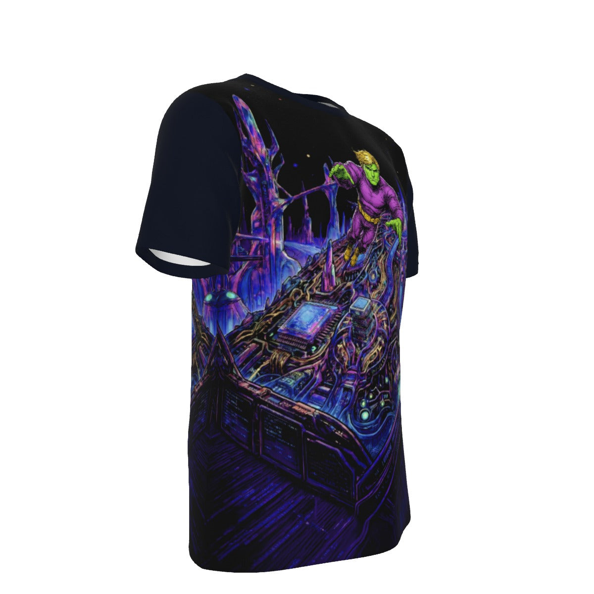BRAINIAC 5 RUSH ALL OVER PRINT SHIRT AND TANK TOP - ORIGINAL ART BY EKA