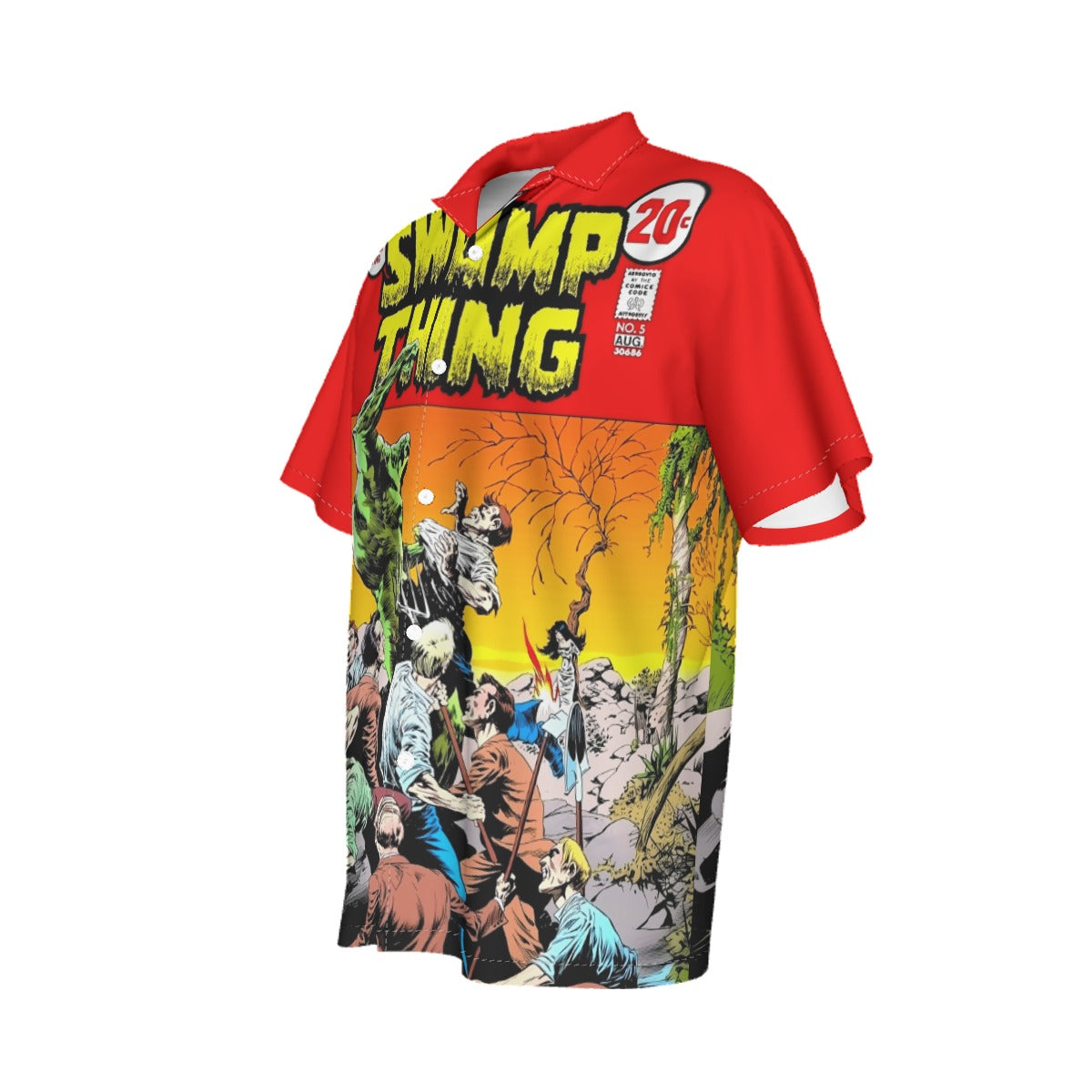 SWAMP THING 5  ALL OVER PRINT SHIRT AND TANK TOP - BERNIE WRIGHTSON (Copy)