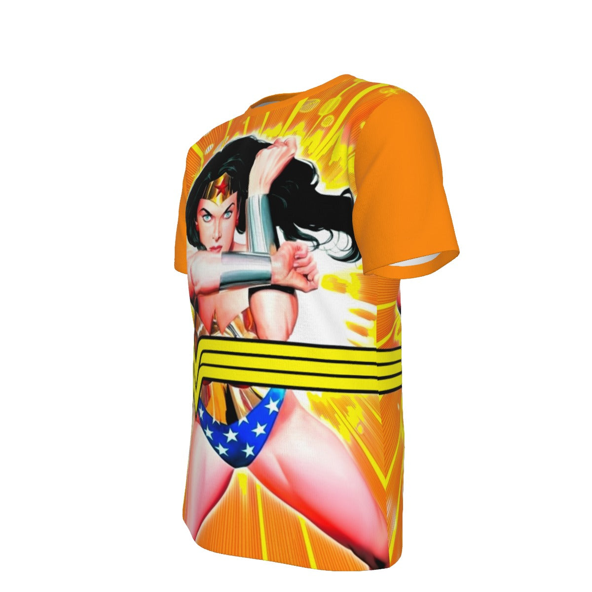 WONDER WOMAN HB POSTER ALL OVER PRINT SHIRT AND TANK TOP- ALEX ROSS ART