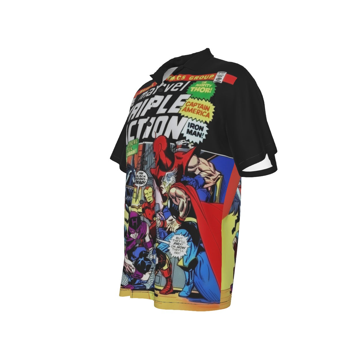 MARVEL TRIPLE ACTION 10 All Over Print Shirt & Tank Top
