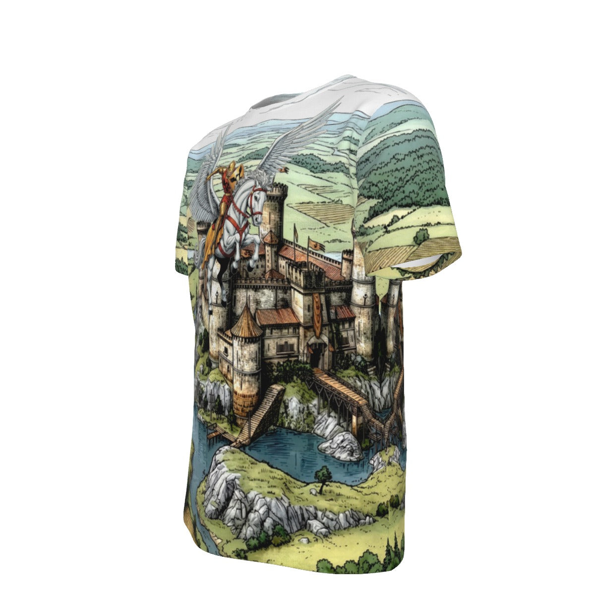 SHINING KNIGHT GO All Over Print Shirt & Tank Top - ORIGINAL ART