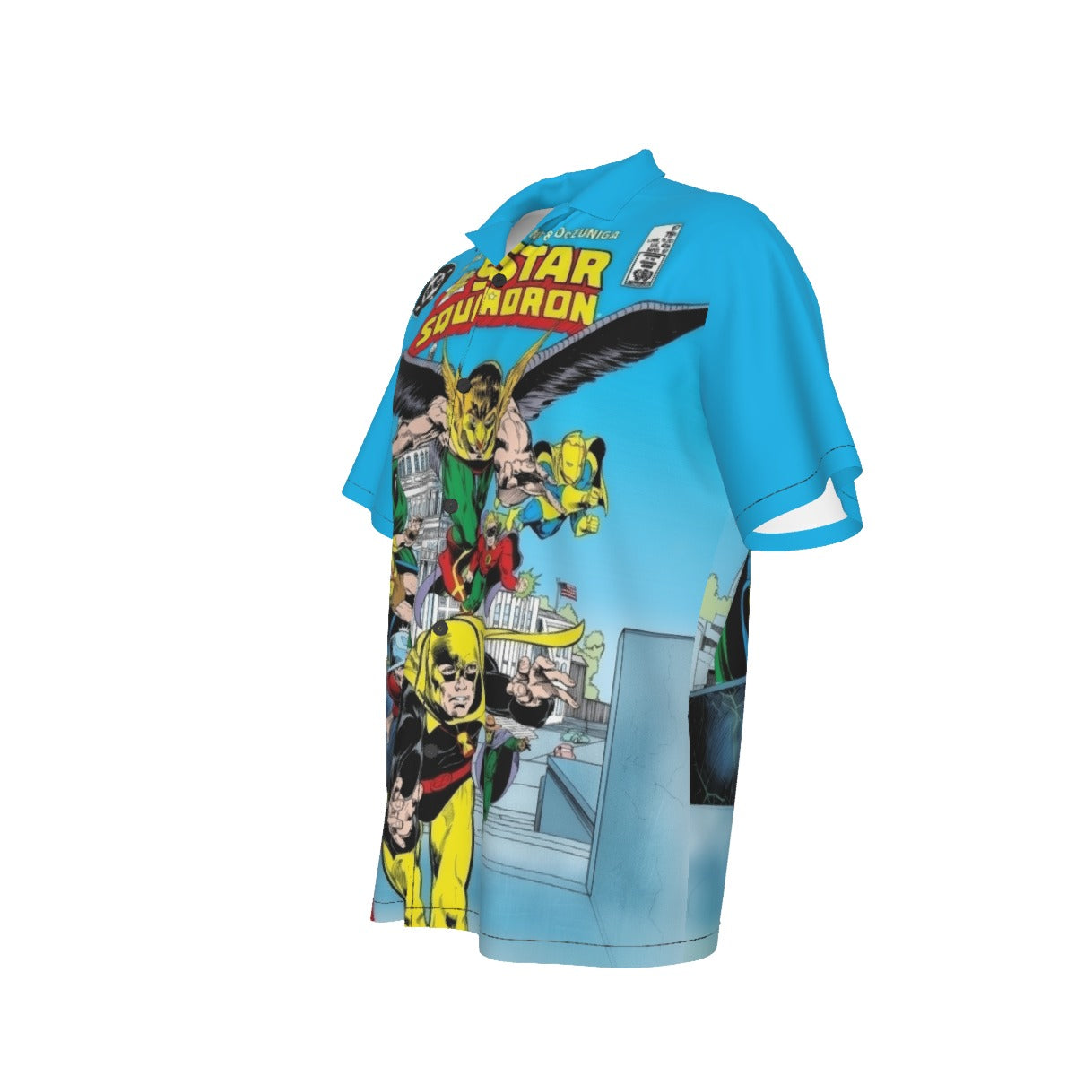 ALL STAR SQUADRON 67 ALL OVER PRINT SHIRT AND TANK TOP- JSA