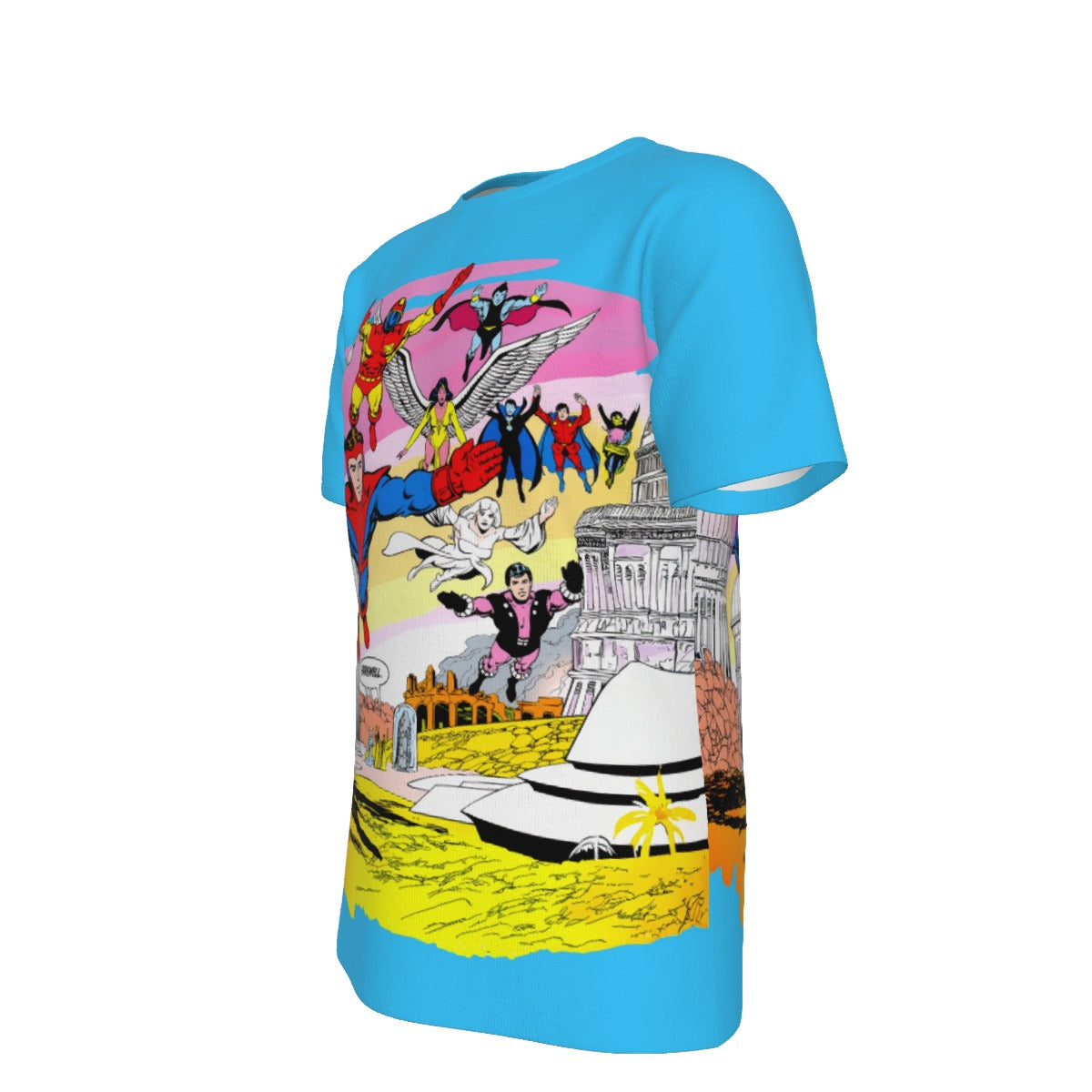 LEGION ANNUAL 2 V2 PAGE ALL OVER PRINT SHIRT AND TANK TOP - CURT SWAN