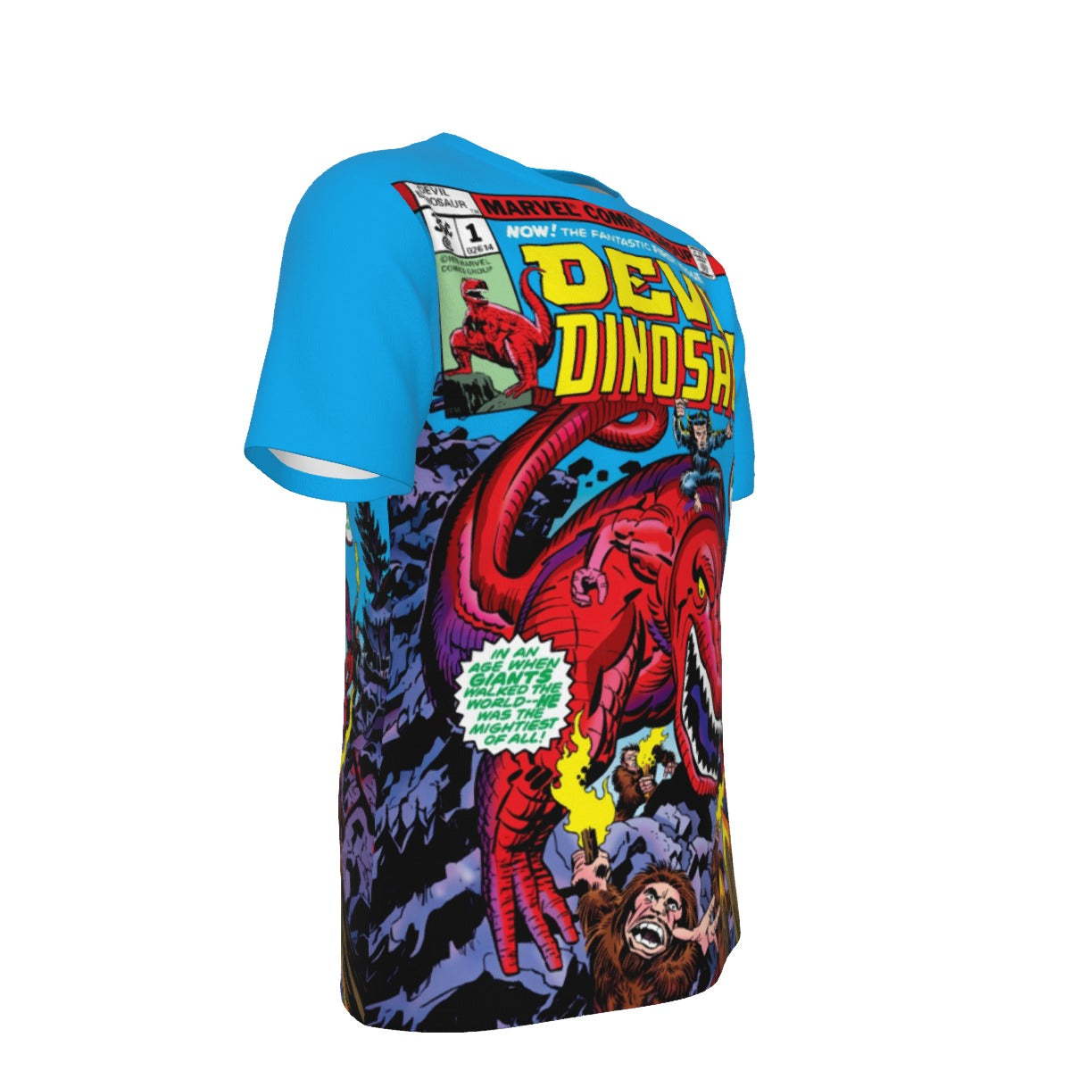 DEVIL DINOSAUR 1 All Over Print Shirt & Tank Top - JACK KIRBTY ART