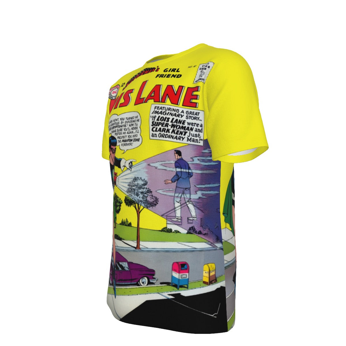LOIS LANE 47 All Over Print Shirt & Tank Top