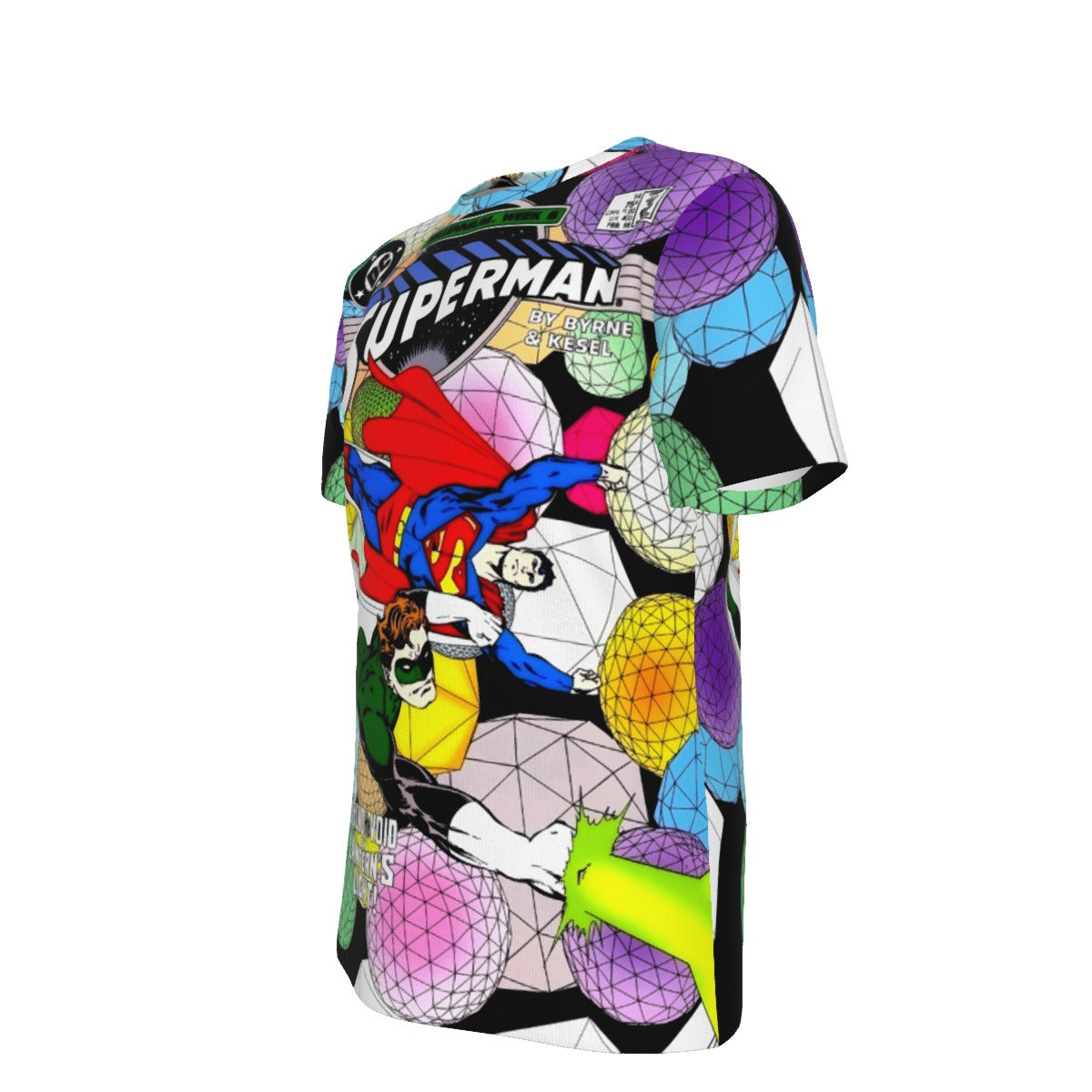 SUPERMAN 14 v2 ALL OVER PRINT SHIRT AND TANK TOP- -JOHN BYRNE ART