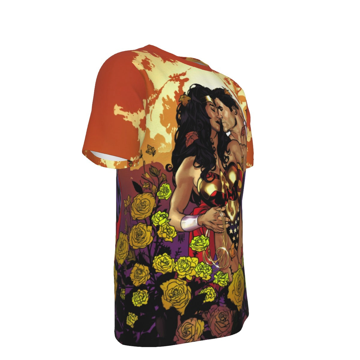 WONDER WOMAN 143 All Over Print Shirt & Tank Top - ADAM HUGHES ART