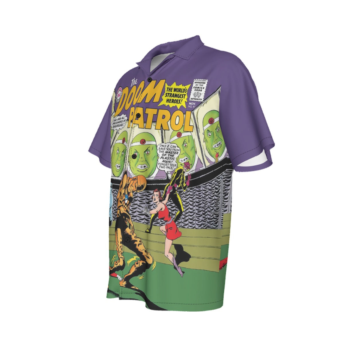 DOOM PATROL 91 READY OVER PRINT SHIRT AND TANK TOP - FIRST MENTO