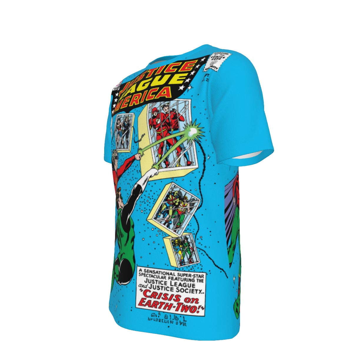 JLA 22 OVER PRINT SHIRT AND TANK TOP