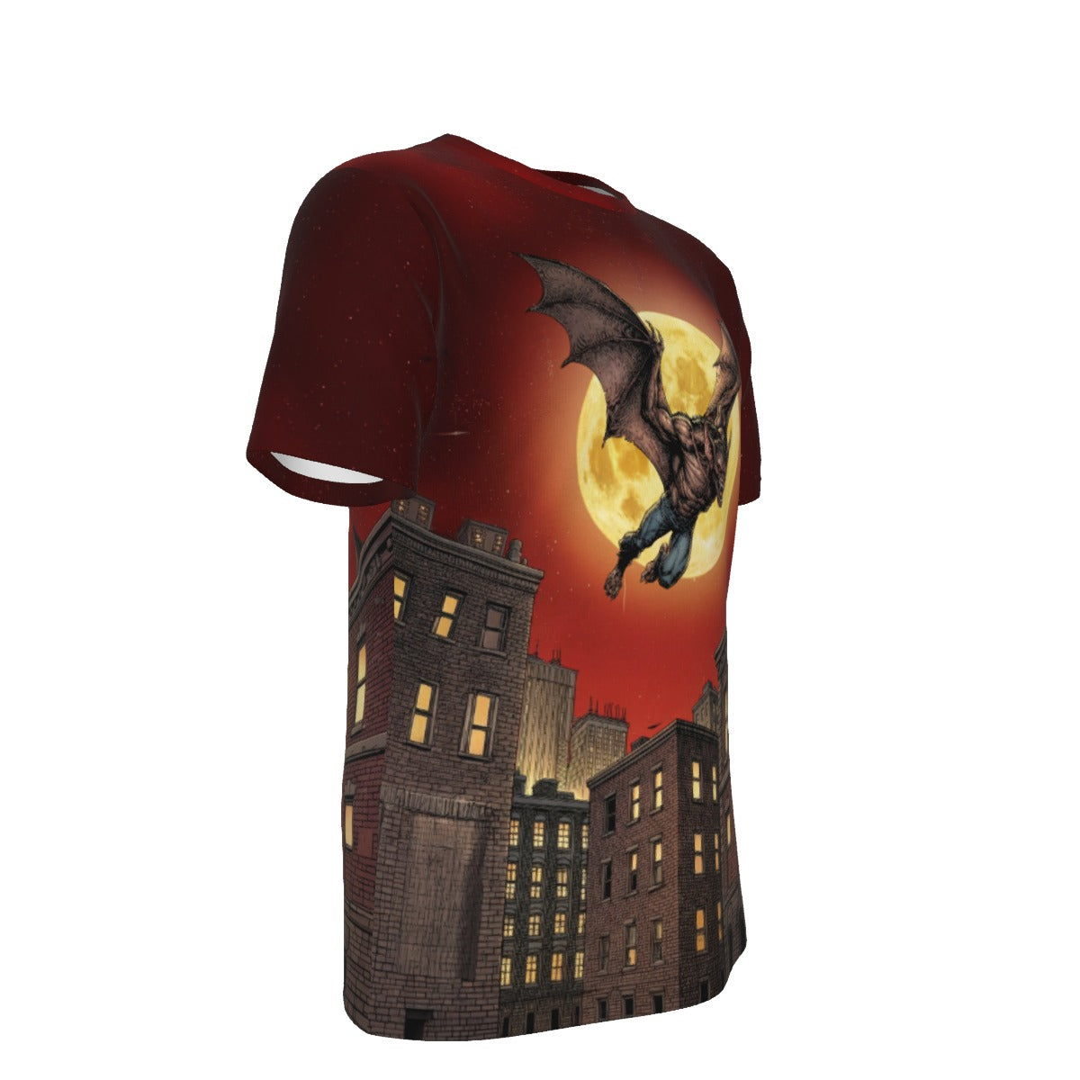MANBAT GO All Over Print Shirt & Tank Top- ORIGINAL ART BY EKA