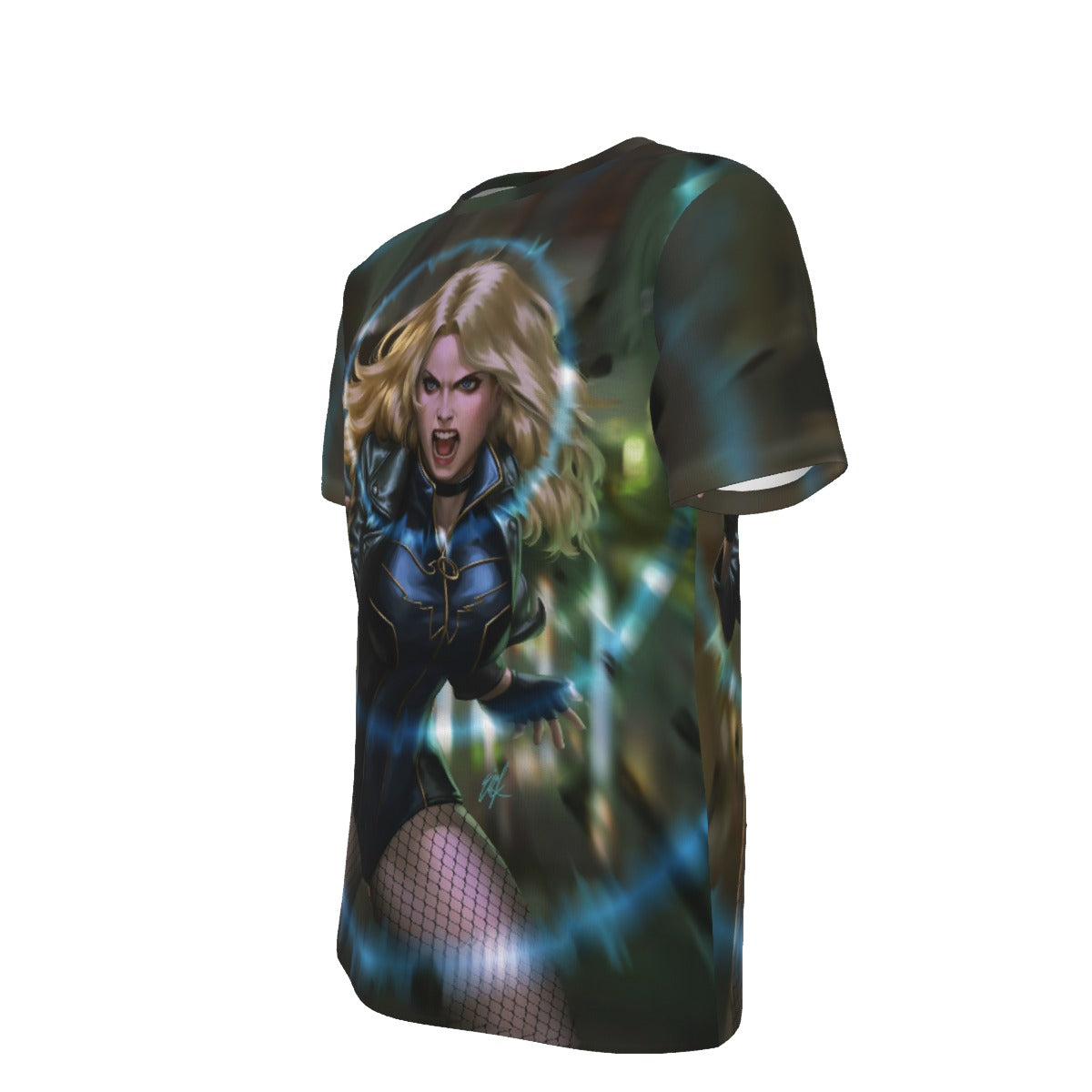BLACK CANARY SONIC CRY ALL OVER PRINT SHIRT AND TANK TOP