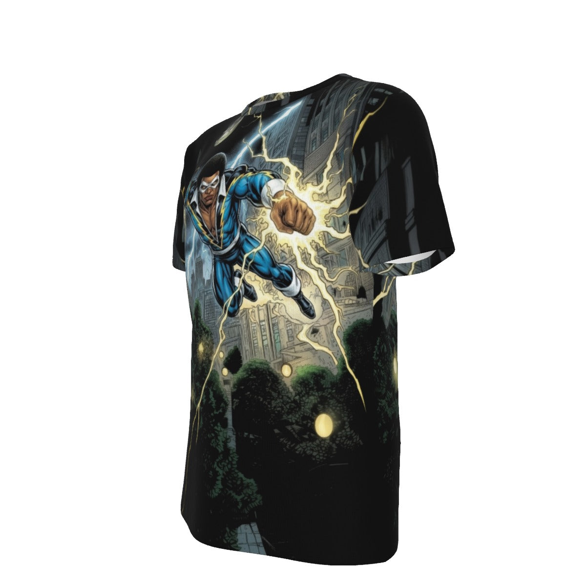 BLACK LIGHTNING GO All Over Print Shirt & Tank Top