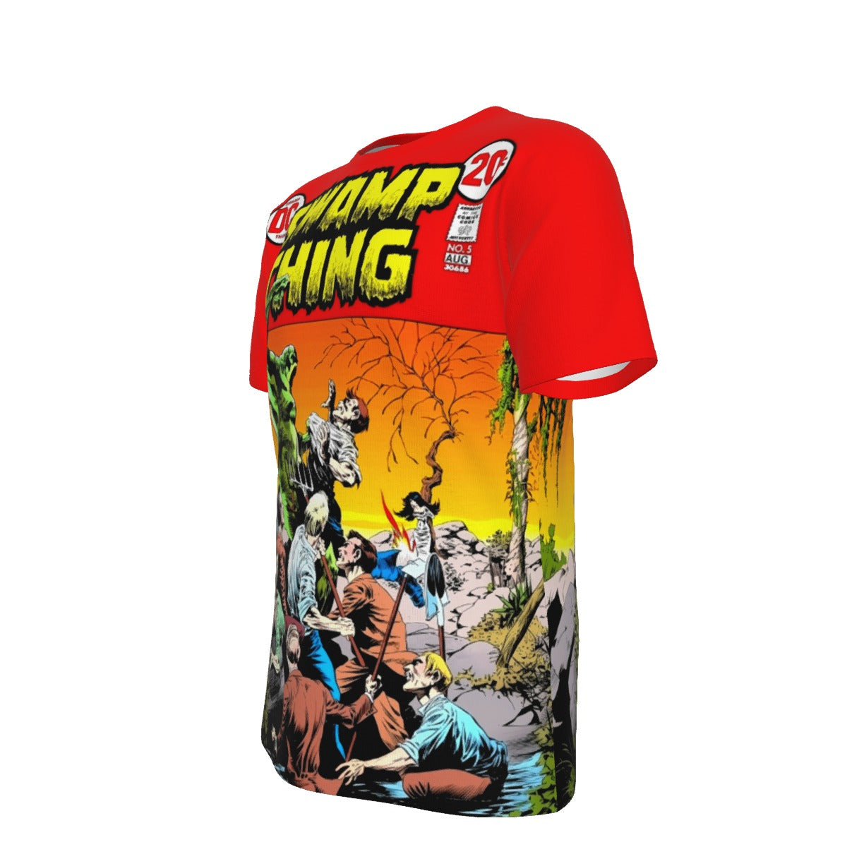 SWAMP THING 5  ALL OVER PRINT SHIRT AND TANK TOP - BERNIE WRIGHTSON (Copy)