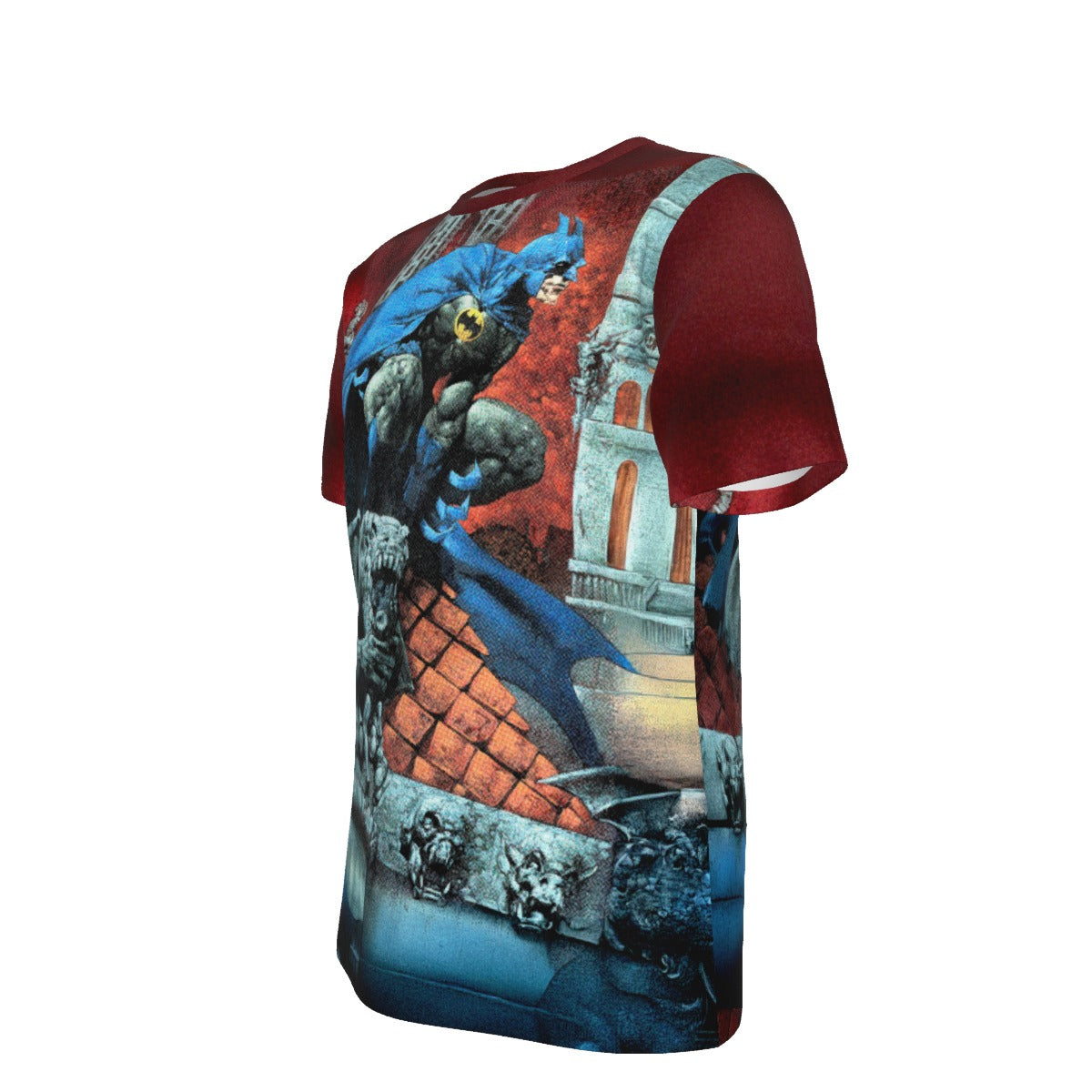 BATMAN PINUP ALL OVER PRINT SHIRT AND TANK TOP - CARL CRITSCHLOW ART