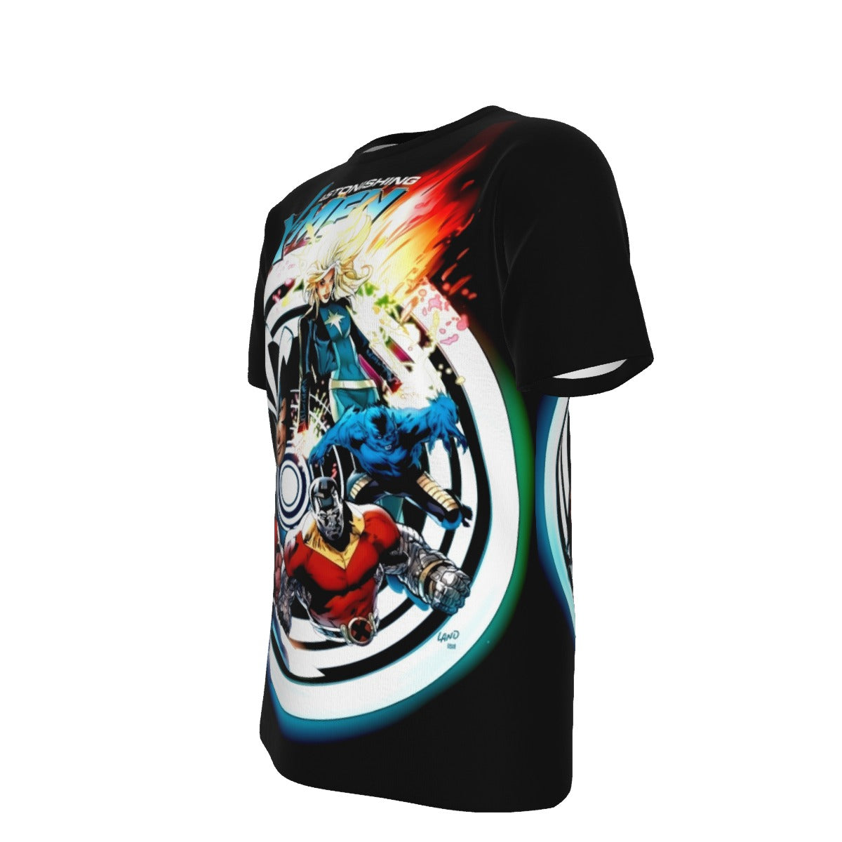 ASTONISHING XMEN 14 v3 PIN UP ALL OVER PRINT SHIRT AND TANK TOP - DAZZLER