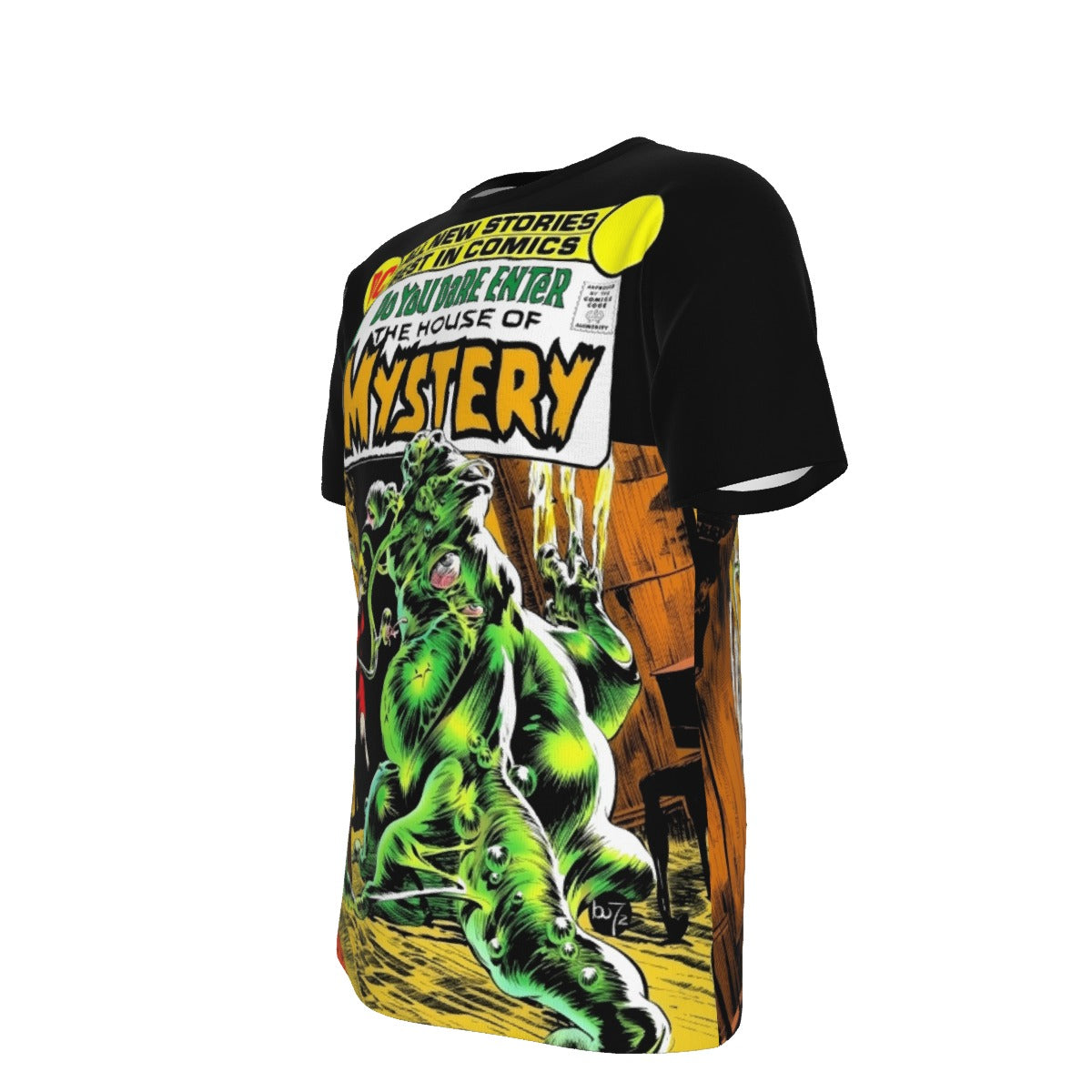 HOUSE OF MYSTERY 204  ALL OVER PRINT SHIRT AND TANK TOP- BERNIE WRIGHTSON