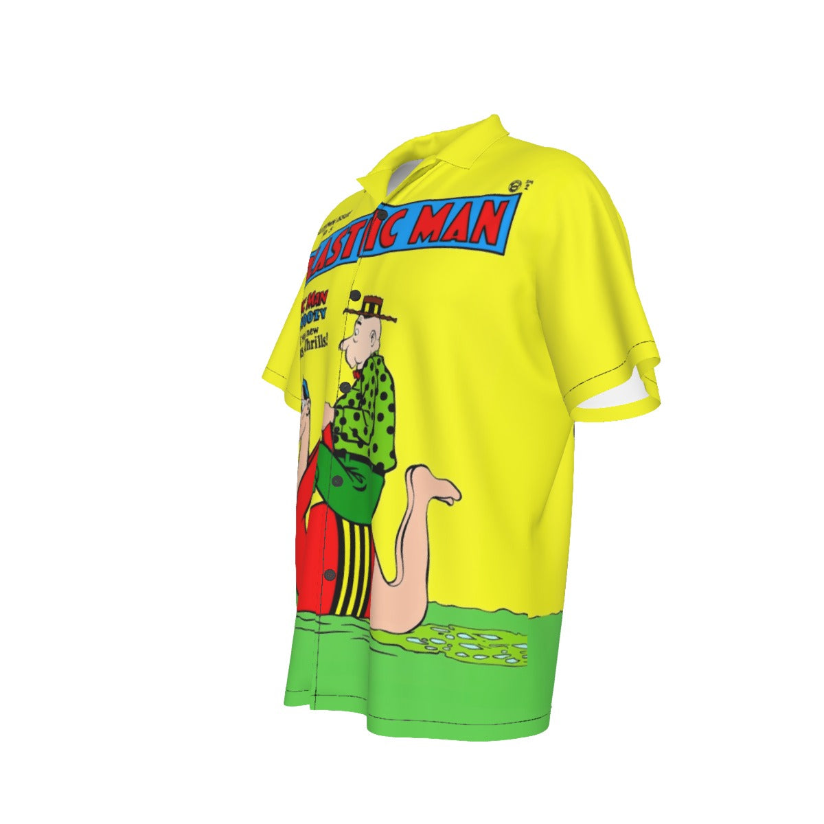 PLASTIC MAN  5 ALL OVER PRINT SHIRT AND TANK TOP