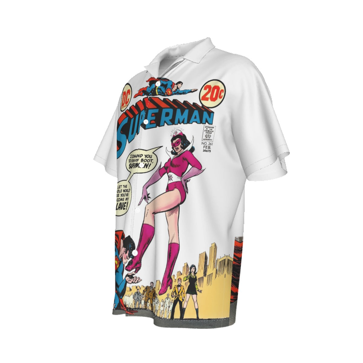SUPERMAN 261 Over Print Shirt & Tank Top